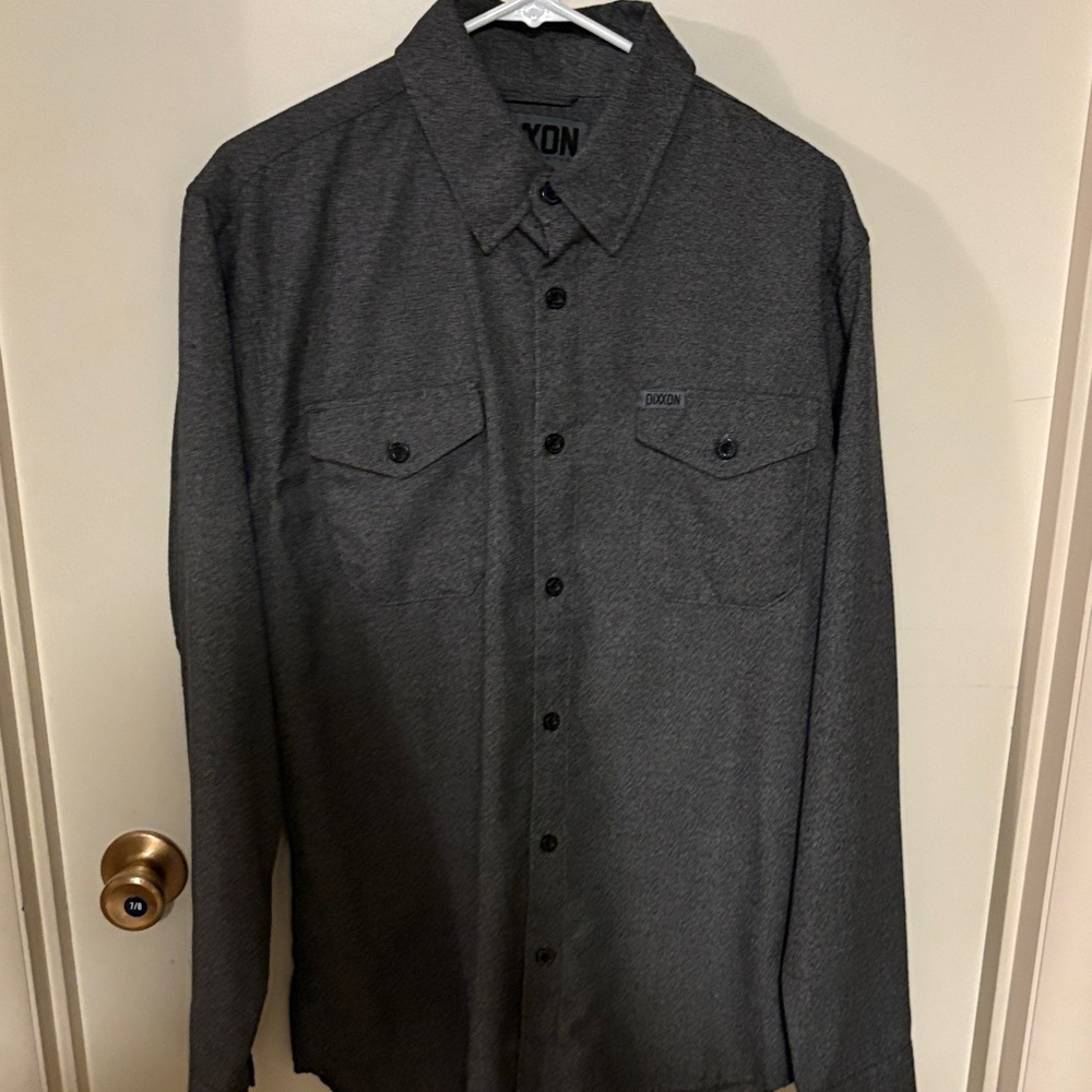 DIXXON Obsidian Flannel Shirt